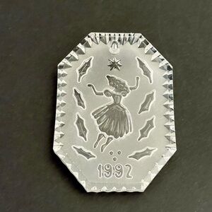 1992 - Nine Ladies Dancing - 12 Days of Christmas Ornament by Waterford Crystal